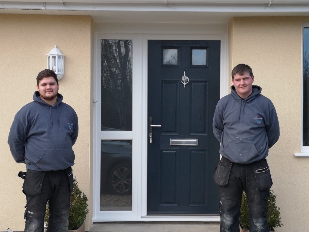 Composite Front Door fitted into Cotswolds Home