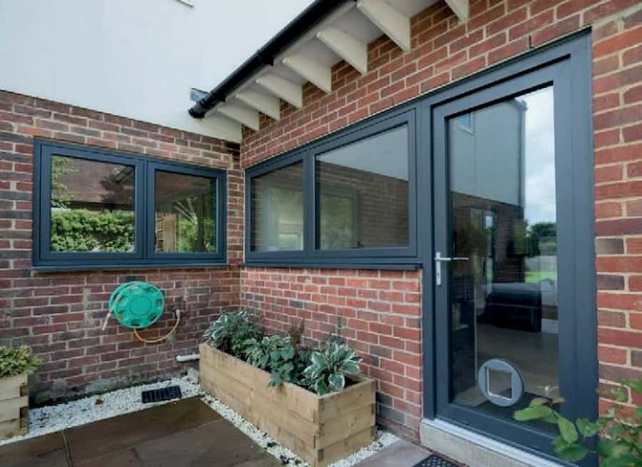 Aluminium Windows and Door from outside